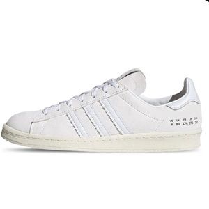 Adidas Campus 80S Premium White Leather Off White Suede FY5467 Men's Size 7